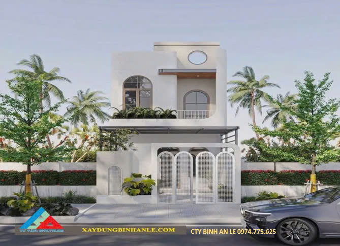 Thiết Kế Nhà Phố Hiện Đại 5x20m Đẹp Mắt - Tiện Nghi - 2025